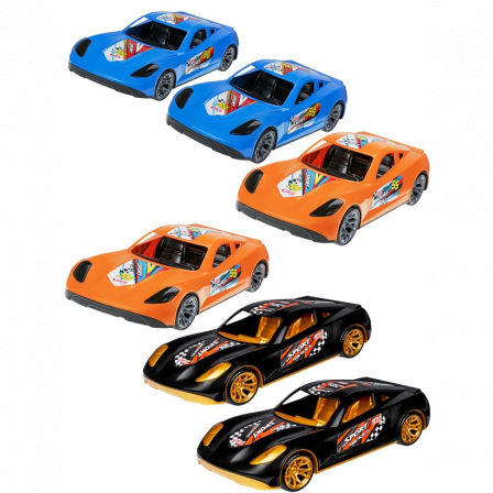Машинка  Turbo "V-MAX" (3 цвета) МИКС 40 см (Арт. ) кратно 6 ( Арт. И-7250)