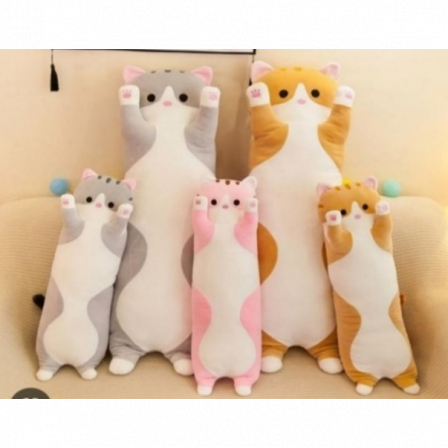 А Мягкая игрушка Кошка / Подушка 2368B-50