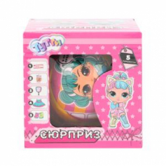 Шар-сюрприз, кукла с набором аксессуаров Тутти в кор.2*96шт Y2210O0398-RU