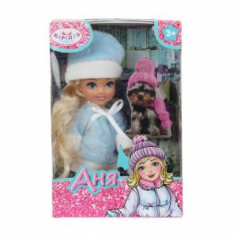 Кукла Аня 12 см, кор КАРАПУЗ в кор.120шт ANNA-W8-BB