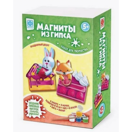 Магнит из гипса ДЕСЕРТ Торт