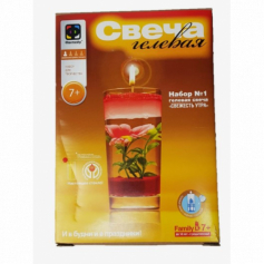 Свеча гелевая "Свежесть утра"