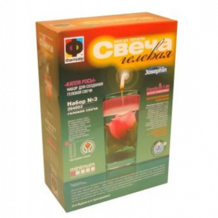 Свеча гелевая "Капля росы"