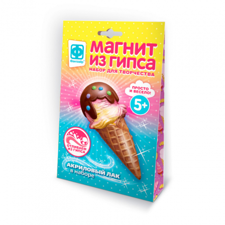 Магнит из гипса В шоколаде