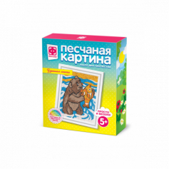 Песчаная картина Удачная охота
