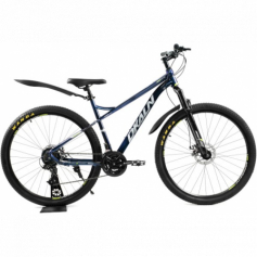 24" Велокомплект DKALN-608, сталь спицы серо-черный