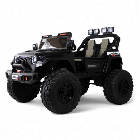 Детский электромобиль Jeep A222AA (черный)