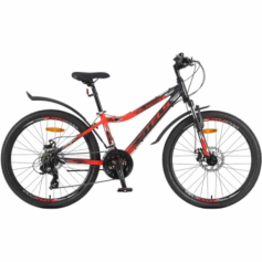 24" Велокомплект Stels TURBO 410MD 12"(черный/красный)