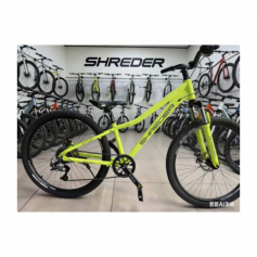 26" Велокомплект SHREDER Алюминий/спицы серый