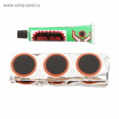 Велоаптечка RS-4803 (клей заплатки в компл.) в коробке