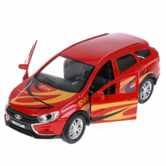 Машина "Технопарк" металл. LADA VESTA SW CROSS Спорт, 12см