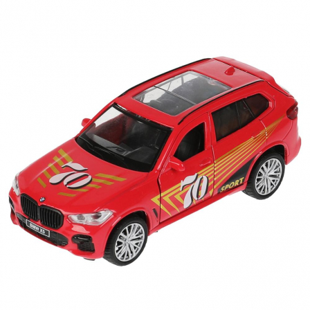 Машина металл свет-звук BMW X5 M-SPORT 12 см, двери, багаж, кор. Технопарк в кор.2*36шт