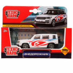 Машина металл ВНЕДОРОЖНИК СПОРТ, 10,5 см, инерция, кор Технопарк в кор.2*120шт