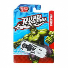 Машина металл ROAD RACING СУПЕРКАР халк 7 см,в ассор, блист. Технопарк в кор.2*480шт