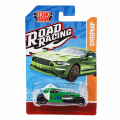 Машина металл ROAD RACING СУПЕРКАР 7,5 см,в ассорт, блист. Технопарк в кор.2*288шт