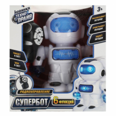 Робот на р/у свет-звук, движение, кор.22,8*25,1*15,6см
