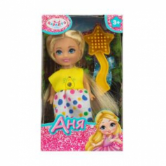 Кукла Аня 12 см, акс., кор КАРАПУЗ в кор.120шт ANNA-C7-BB