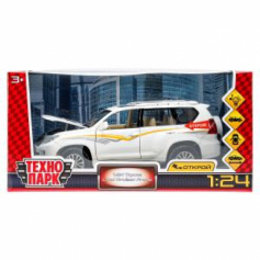 Машина металл свет-звук TOYOTA LAND CRUISER PRADO, 20 см, двери, капот Технопарк в кор.2*6шт