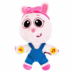 Игрушка мягкая Ми-ми-мишки заяка зоя мини, 16 см, муз чип, в пакете МУЛЬТИ-ПУЛЬТИ в кор.24шт