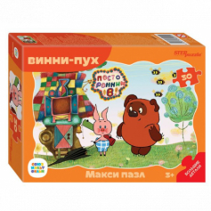 Контурный МАКСИ пазл 30 эл. "Винни Пух" (С/м)