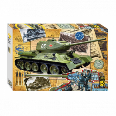 Пазл 500 "Танк Т-34"