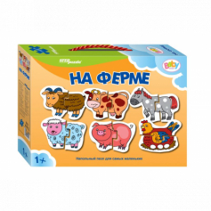 Напольный Пазл "На ферме" (Baby Step) (малые)