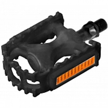 Педали FP-628 Feimin ось 1/2" пластиковые чёрные