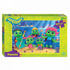 Мозаика "puzzle" maxi 24 "Черепашки" (0+ Медиа)