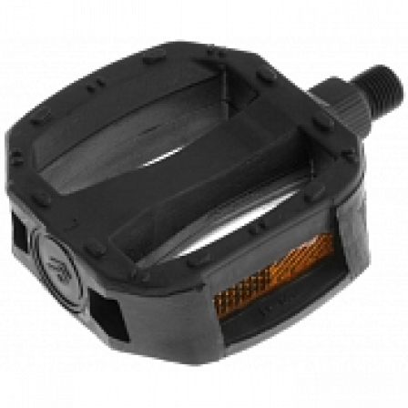 Педали FP-650 Feimin ось 1/2" пласт.чёрные для детск.вел-дов KU05373