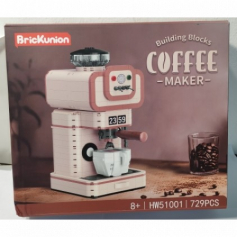 Конструктор кофемашина, 729 дет. №HW51001