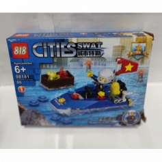 А Конструктор Лего CITIES SWAT 98181 (4 вида)