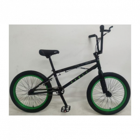 20" Велокомплект KENLI BMX 20 сталь/спицы черно-зеленый
