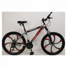 26" Велокомплект SHREDER 26 сталь/литые диски бело-красный MT2600
