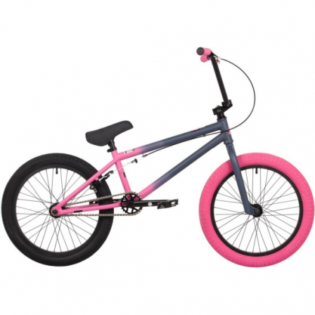 20" Велокомплект NOVATRACK BMX JUPITER сталь 20" темно серо-розовый, U-BRAKE