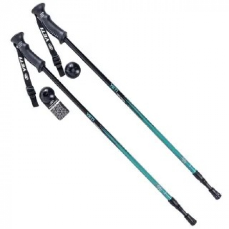Палки треккинговые Yeti изумрудный 115-135 см ( 514794 )