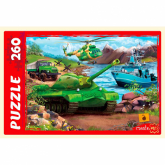 ПАЗЛЫ 260 элементов. ВОЕННАЯ ТЕХНИКА №1 (Арт. П260-8200)
