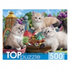 Пазлы 500 элементов. ХТП500-5725 НЕВСКИЕ МАСКАРАДНЫЕ КОТЯТА