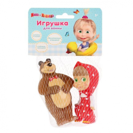 Фигурка д/ванной "Играем вместе" Маша и Медведь