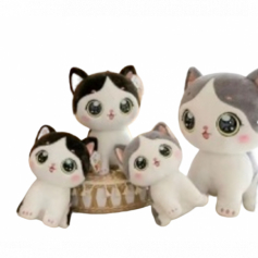 А Мягкая игрушка Кошка Kawaii