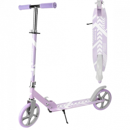 Самокат 2-колёсный City Wheels, складной, колёса PU 200мм, сиреневый