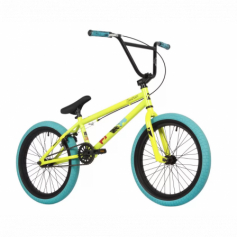 20" Велокомплект NOVATRACK BMX WOLF зеленый, сталь,  рама 20'', U-BRAKE