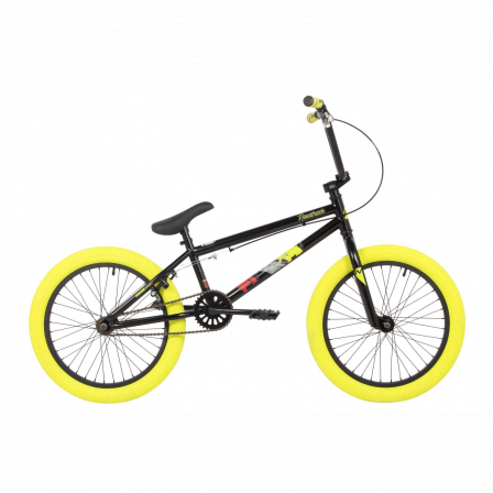 20" Велокомплект NOVATRACK BMX WOLF чёрный, сталь,  рама 20'', U-BRAKE