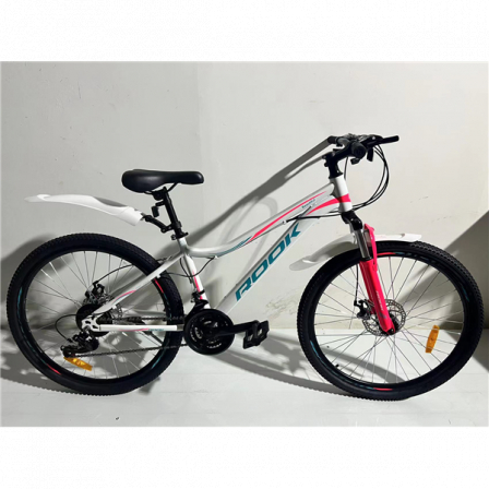 26" Велокомплет Rook MS263, белый/розовый MS263DW-WP