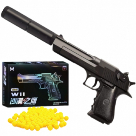 А Пистолет Desert Eagle с глушителем