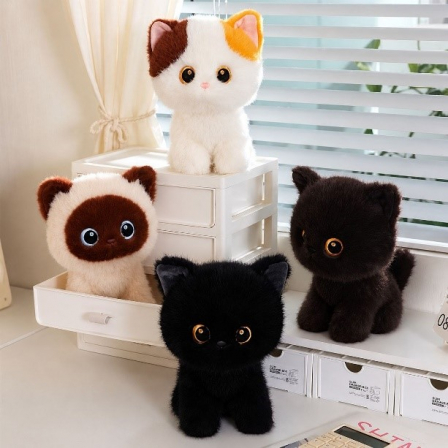 А Мягкая игрушка Кошечка 2550-D
