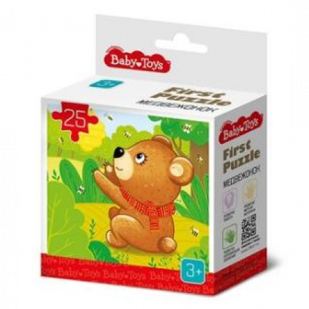 Пазл First Puzzle "Медвежонок" (25 эл) Baby Toys