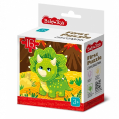 Пазл First Puzzle "Динозаврик" (16 эл) Baby Toys