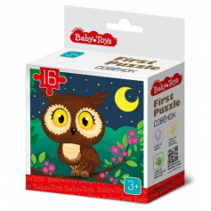 Пазл First Puzzle "Совенок" (16 эл) Baby Toys