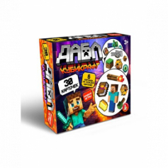 Игра настольная "ДАБЛ" Кубикрафт