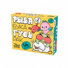 Игра настольная "Рыба, Бука, Гусь, Рак" Актив time